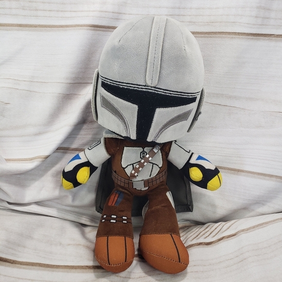 Mattel Star Wars Mandalorian Rebel Jedi Plush Stuffed Toy 12 Inch 2020 - Picture 1 of 9